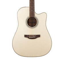 Takamine GD37CE Dreadnought Acoustic-Electric - Gloss Pearl White picture