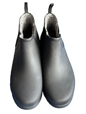 Bogs Bloom Sweet Pea Boots Women's Black Waterproof Rubber Slip On Size 10 picture