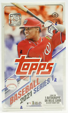 2021 Topps Series 1 Baseball SEALED HOBBY BOX - 1 Auto or Relic picture