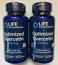 2 X Optimized Quercetin 250 mg 120 Vegetarian Capsules Life Extension  picture