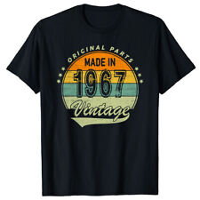Made in 1967 T-shirt Mens Vintage T shirts 57 Years Old Gift Birthday Tee picture