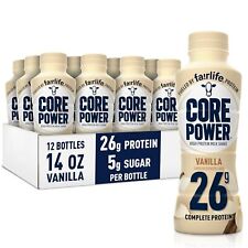 Core Power Fairlife 26g Protein Milk Shakes,Vanilla,14 Fl Oz Bottle,(Pack of 12) picture
