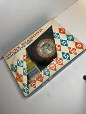 VINTAGE**FIRST PRODUCTION**Lucky Diamond #139 Roulette Set H Baron Co 1960's 25 picture
