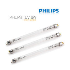 Philips TUV 6W G6 T5 Bulb Lamp Germicidal Tube Ultra Violet UV Filter 3 PCS picture