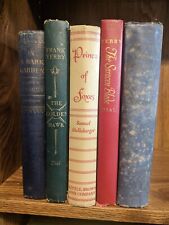Lot of 5 Vintage 1944 - 1952 Historical Fiction Hardcovers in Various Conditions picture