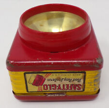 Vintage Safety-Glo Red Ray Lantern Battery Operated Lamp picture