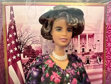 Mattel Barbie Eleanor Roosevelt Inspiring Women Doll NIB SEALED RARE GTJ79 USA picture