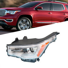 For 2017-2019 GMC Acadia SL Headlight w/o LED DRL Chrome Clear Left/Driver Side picture