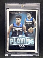 Anthony Edwards RARE ROOKIE RC PANINI SP INVESTMENT CARD TIMBERWOLVES MVP picture