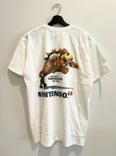 Nintendo N64 New Dimension Of Fun Vintage White T-Shirt Men's L picture