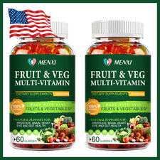 Fruits and Veggies 2x60 Gummies Balance of Daily Nature Fruits and Vegetables MX picture