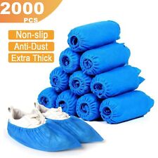 100-2000pcs Non-woven Disposable Non-Slip Boot Shoe Covers Dust proof Breathable picture