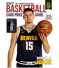 New 2024 Beckett Basketball Card Annual Price Guide 31st Edition W/ Nikola Jokic picture