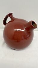 VTG 1930's Red Wing Pottery Rumrill Mauve  Tilt Ball Pitcher #50 No Stopper picture
