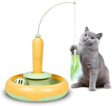 Automatic Interactive Cat Toys, Kitten Toys 360 Degree Rotating Teaser Stick picture