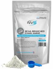 NVS 100% BRANCHED CHAIN AMINO ACIDS POWDER KOSHER - BCAA FREE FORM VEGAN NONGMO picture