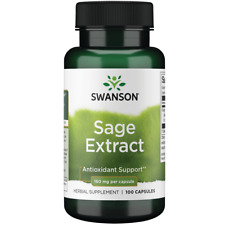 Swanson Sage 10:1 Extract 160 mg 100 Capsules picture