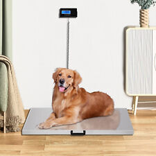 LARGE 440LB Dog Digital Pet Weight Scale for Shipping Veterinary Livestock NEW picture
