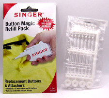SINGER BUTTON MAGIC EASY NO SEW REPAIR 3 Pack picture