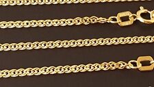 14 k Solid Yellow Gold 1.8 mm delicate Nonna Chain Necklace  16