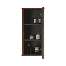Floating Side Cabinet Wall-mounted Cabinet Space Saver Storage Cabinet w/2 Door  picture