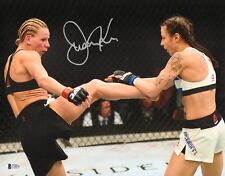 Justine Kish Signed 11x14 Photo BAS Beckett COA UFC 195 2016 Picture Autograph A picture