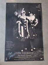 1996 Over the Rhine at Emory Theatre SIGNED Tour Poster Darkest Night Scarce picture