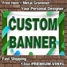 6SIGN Custom Personalized Vinyl Banner-Premium 13oz Heavy Duty Semi-Gloss Vinyls picture