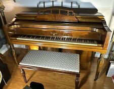 WM Knabe & Co. Upright Antique Piano Lacquered Walnut  -  # 136724  - LOCAL PICK picture