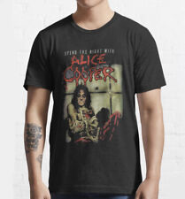 Rare Alice Cooper Vintage T-Shirt Unisex Short Sleeve T-Shirt All Sizes picture