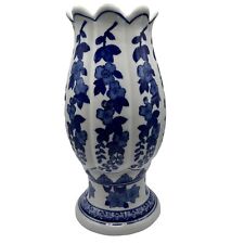 Vintage Seymour Mann 1996 China Blue Fine Porcelain 11.5