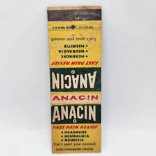 Vintage Matchcover Anacin Fast Pain Relief for Headaches picture