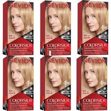 ✅ 6-Revlon ColorSilk Beautiful Color #73 Champagne Blonde 1 Application Hair picture