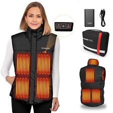 Heated Vest Women w/ Battery Pack | 8 Heating Zones with 3 Heating Levels (XXL) picture