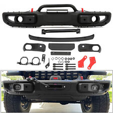 10th Anniversary Style Front Bumper Kit Fit For Jeep Wrangler JL Gladiator 18-23 picture