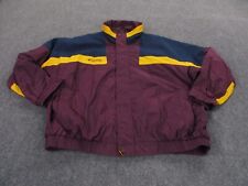 Vintage Columbia Jacket Adult 3XL Tall Purple Outdoors Pockets Logo Heavy Mens picture
