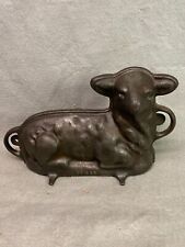 VINTAGE GRISWOLD CAST IRON LAMB CAKE MOLD NO. 866 PATRTS NUMBER 921,922 picture