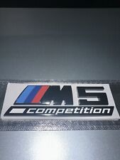 Genuine BMW F90 M5 Rear Competition Trunk Badge Emblem NEW 51148078714 picture