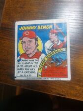 Johnny Bench Vintage 1979 Topps Chewing Gum Comic #31 HOF picture