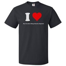 I Love My Cavalier King Charles Spaniel T shirt I Heart My Cavalier King Charles picture