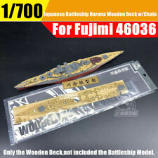 1/700 Japanese Navy Battleship Haruna Wooden Deck w/Metal Chain for Fujimi 46036 picture