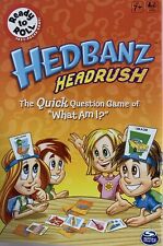 New HEDBANZ HEADRUSH Headband GAME 2-4 Payers Fast Paced Game 48 Cards All Ages picture