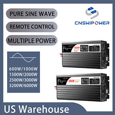 12v to 110v 24v 48v  600w/1000w/1500w/2000w/2500w/3000w Pure Sine Wave Inverter picture