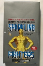 Japanese wrestling 1997 BBM Sparkling Fighters Sealed Box Japan WWE NJPW AEW New picture