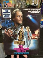 The Manhattan Project Video Store Counter Display Standee 1986 11x8 3/8 picture