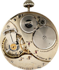 Antique 12S Lord Elgin 21 Jewel Mechanical Pocket Watch Movement 450 USA Runs picture