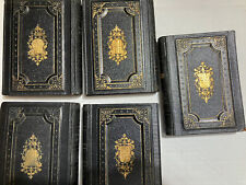 Five Books Of Moses 1928 Vienna Torah Jewish Bible English-Hebrew Ornate Pocket picture