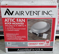 Air Vent 1170 CFM Power Attic Mount Ventilator Fan RV26ML 53830 Gray New picture