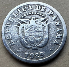 1929 Panama 5 Centesimos Coin XF  ( MINTAGE 500K )    #W138 picture