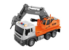 Inertia drilling toy car  Kids  Light & Sound Toys Gift Retail Box orange picture